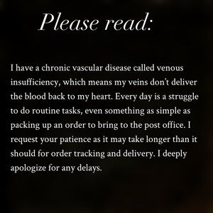 Please read RE: shipping delays